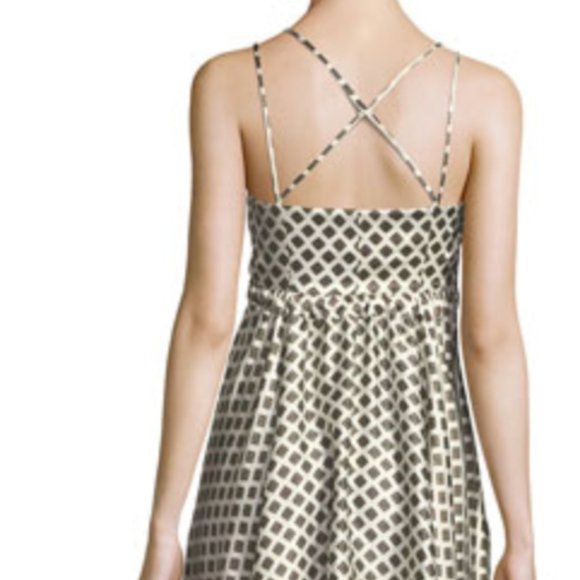 Cinq À Sept Geneva Print all Silk Dress - Picture 3 of 3